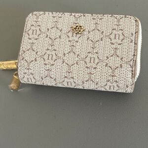 NANETTE LAPORE Double  Zip Wallet NWT